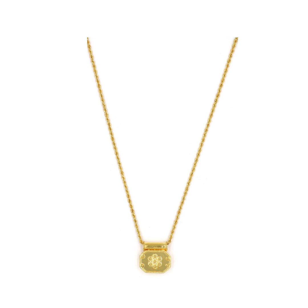 21K Gold Necklace AFN02577