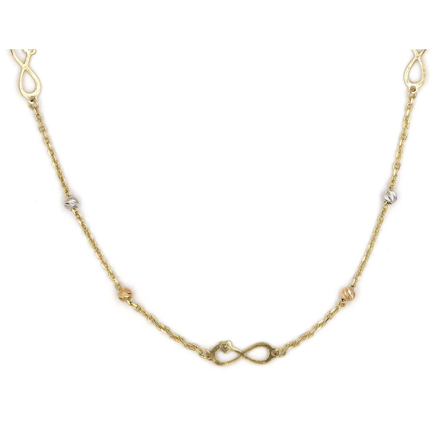 18k gold online necklace