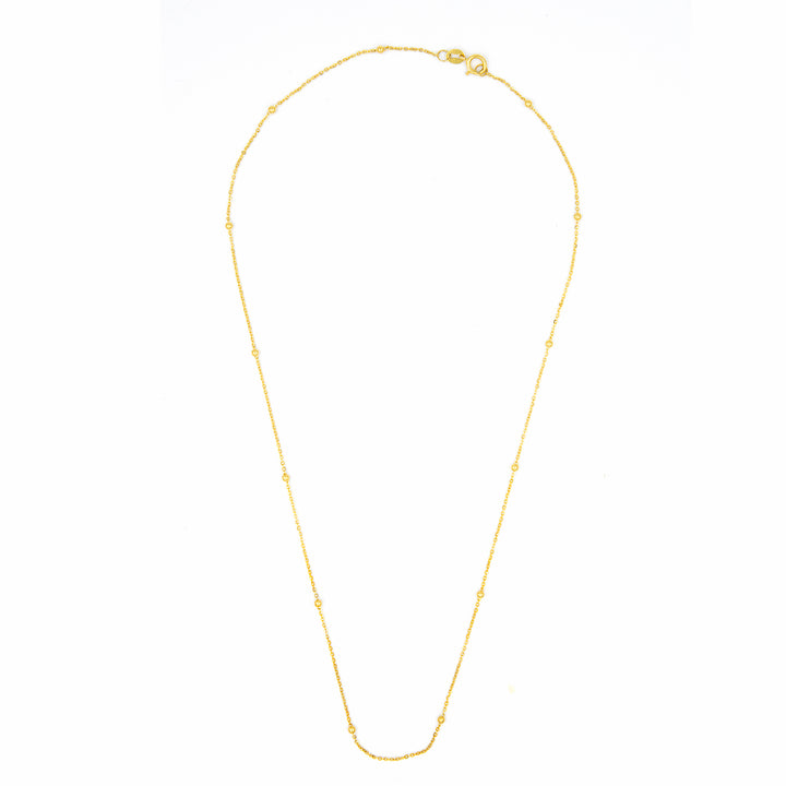 21K Gold Necklace AFN02822