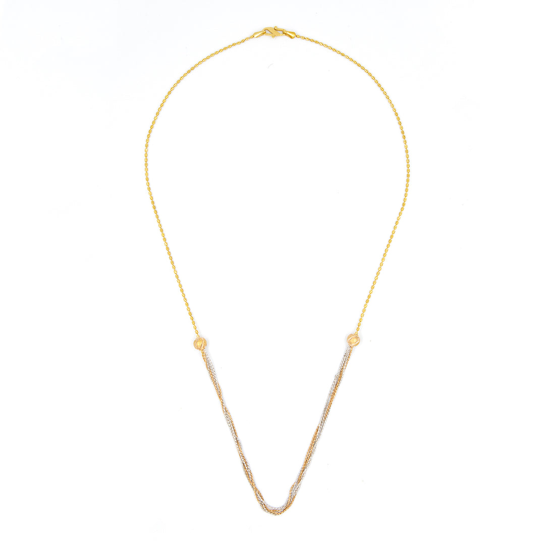 22K Gold Necklace AFN02960