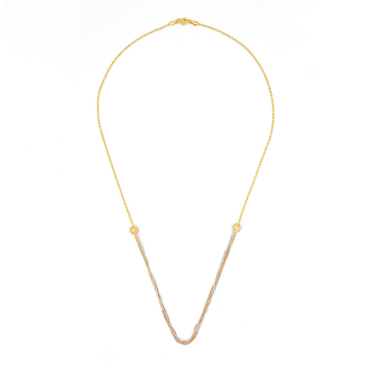 22K Gold Necklace AFN02960