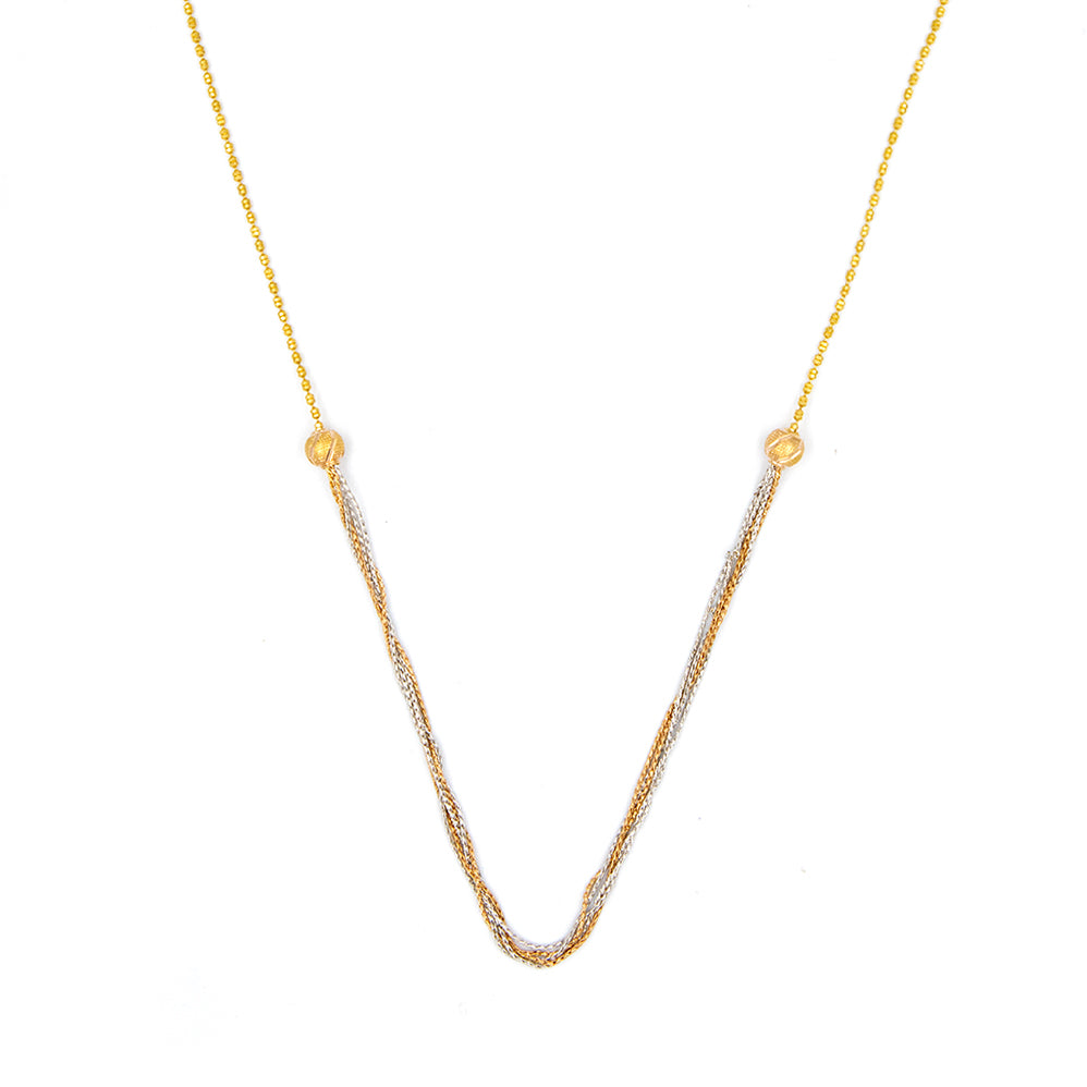 22K Gold Necklace AFN02960