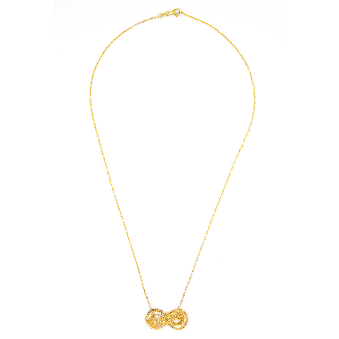 21K Gold Necklace AFN02977