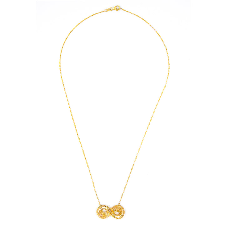 21K Gold Necklace AFN02977