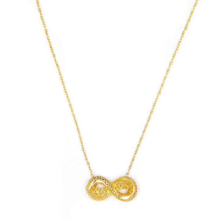 21K Gold Necklace AFN02977