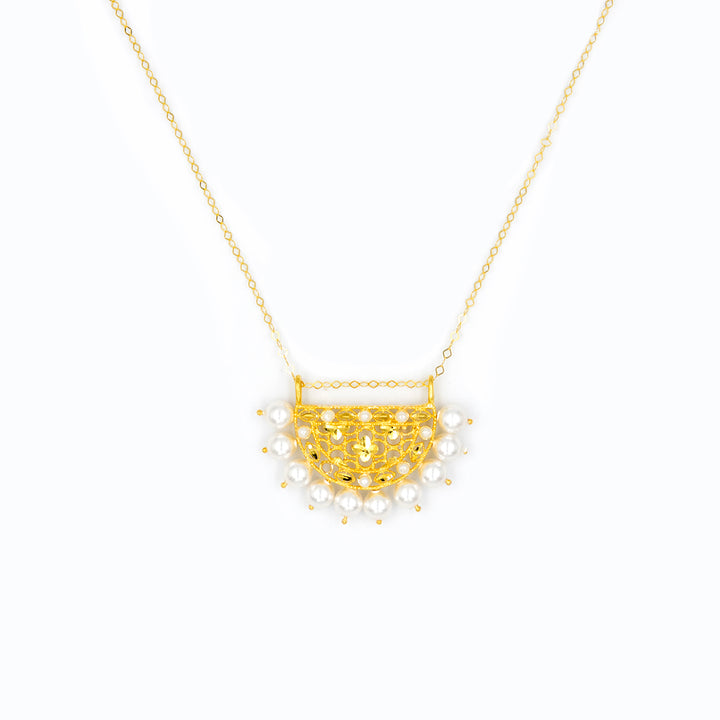 21K Gold Necklace AFN02983