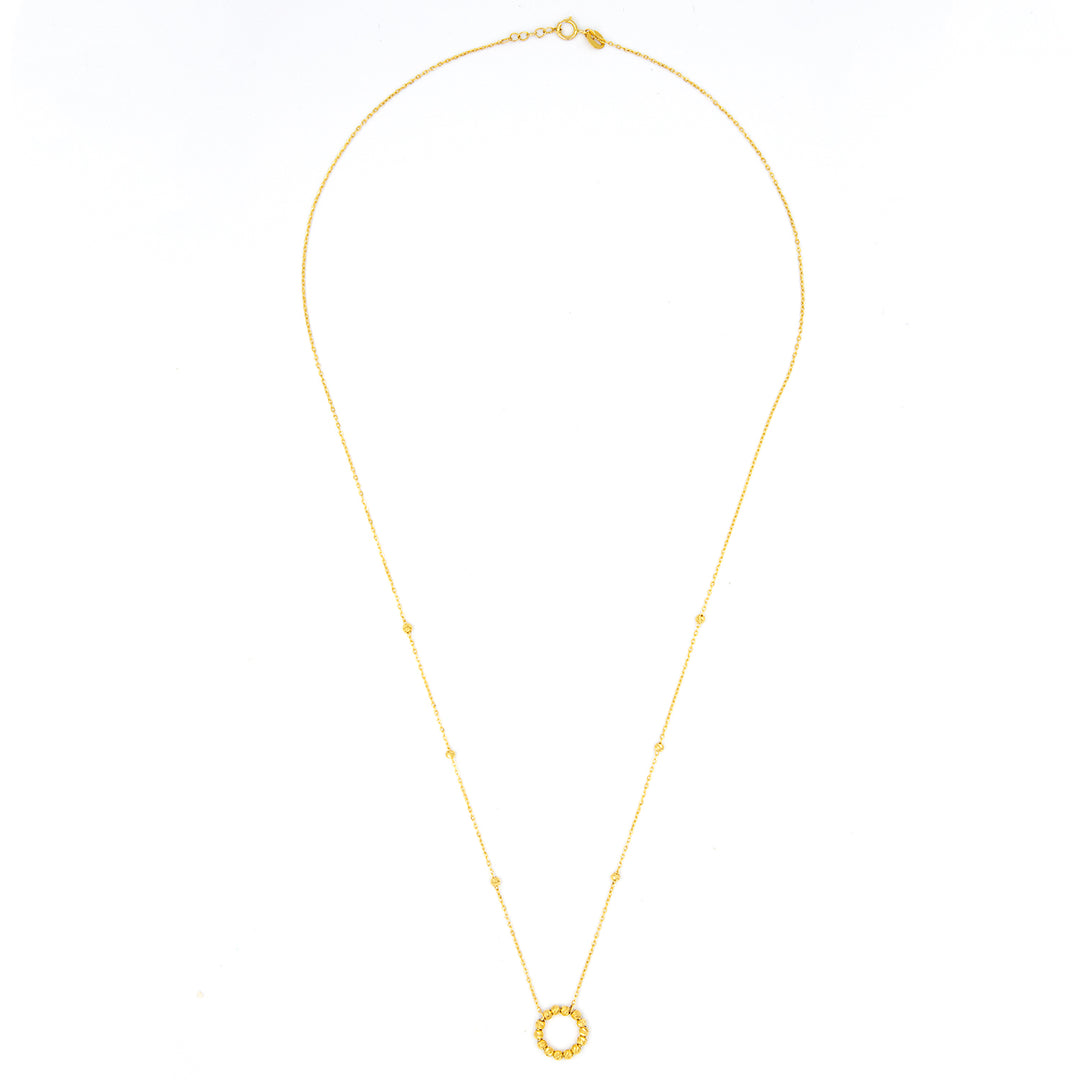 21K Gold Necklace AFN02987