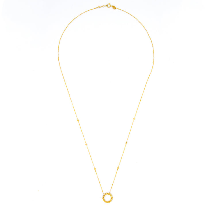 21K Gold Necklace AFN02987