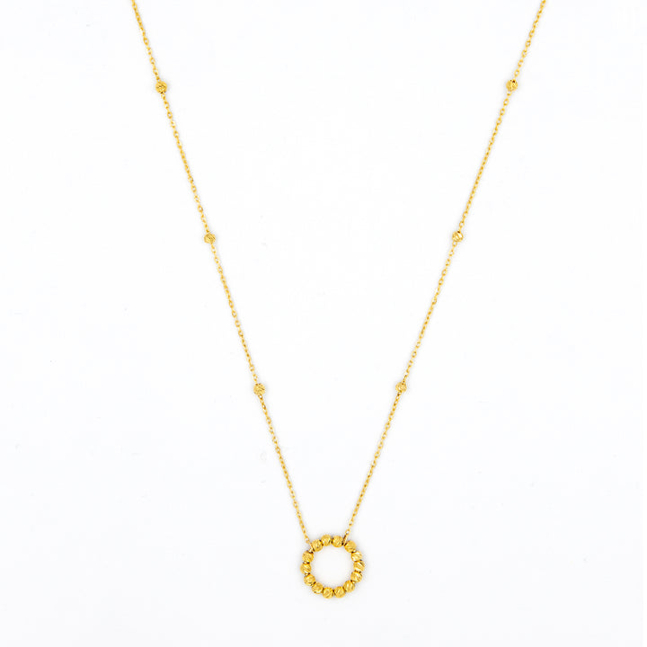 21K Gold Necklace AFN02987