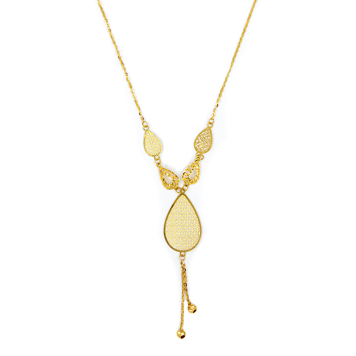 21K Gold Necklace AFN03199