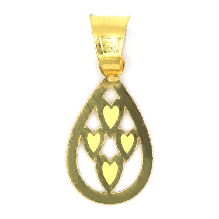 21K Gold Pendant AFP02028