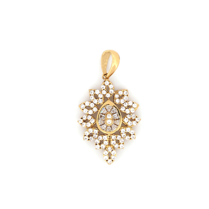 18K Gold Pendant AFP03055