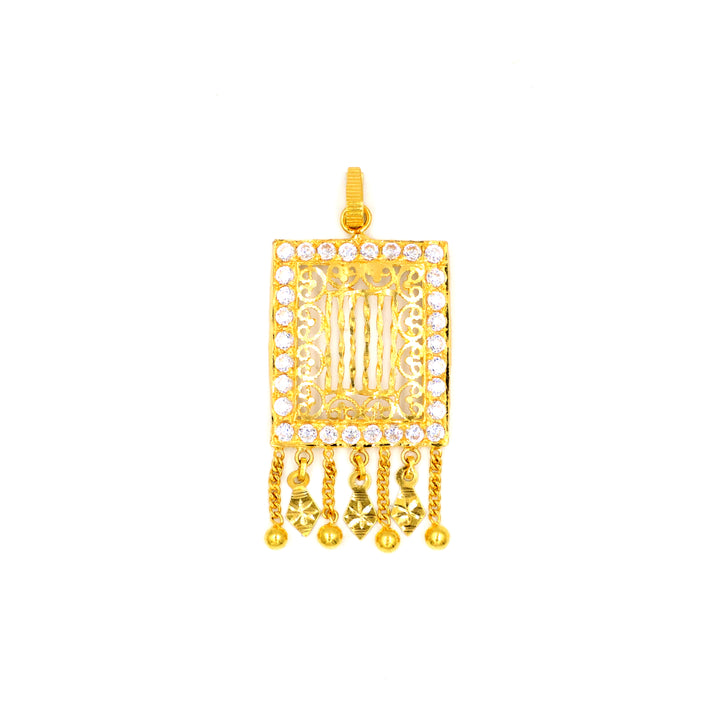 21K Gold Pendant AFP03216