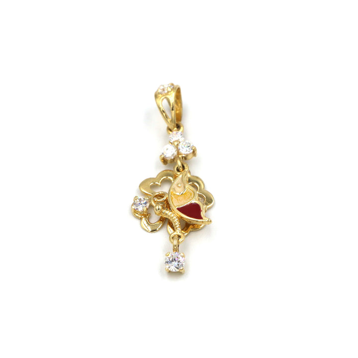 18K Gold Pendant AFP03226