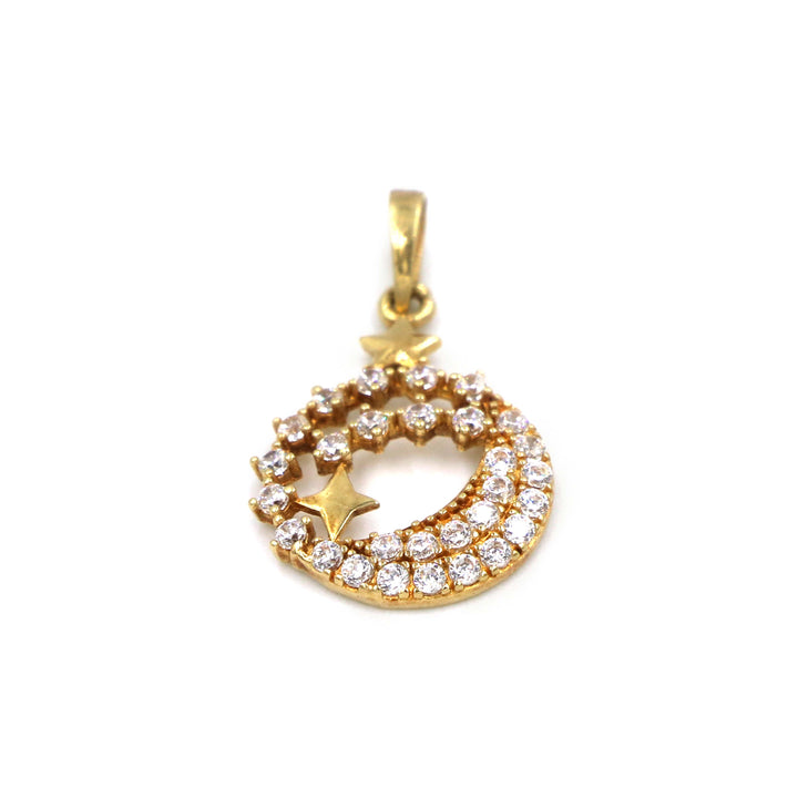 18K Gold Pendant AFP03324