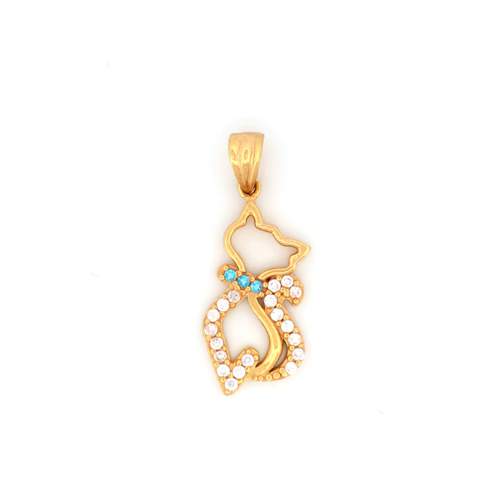 18K Gold Pendant AFP03548