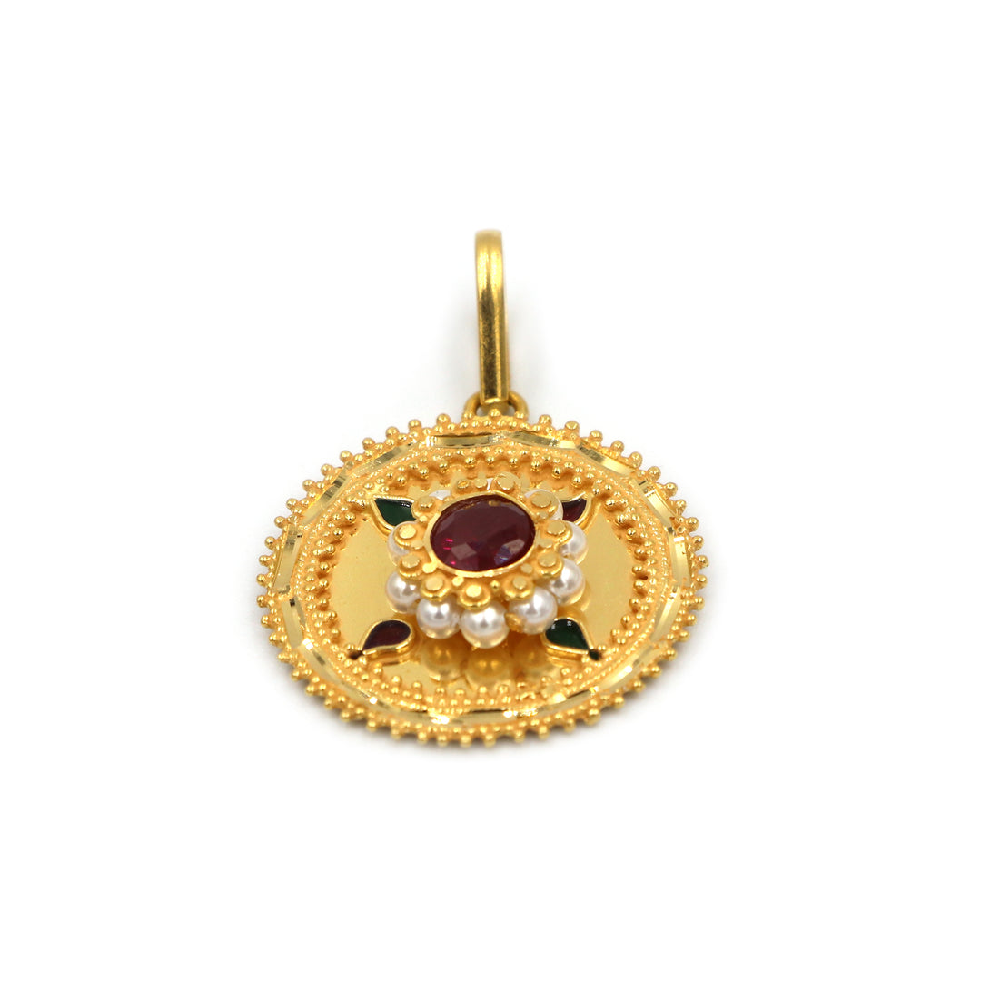 21K Gold Pendant AFP03728