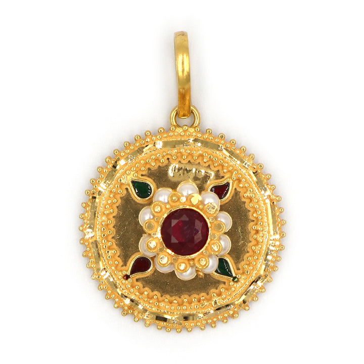 21K Gold Pendant AFP03728