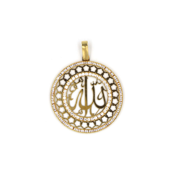 18K Gold Pendant Without Making Charge AFP03795