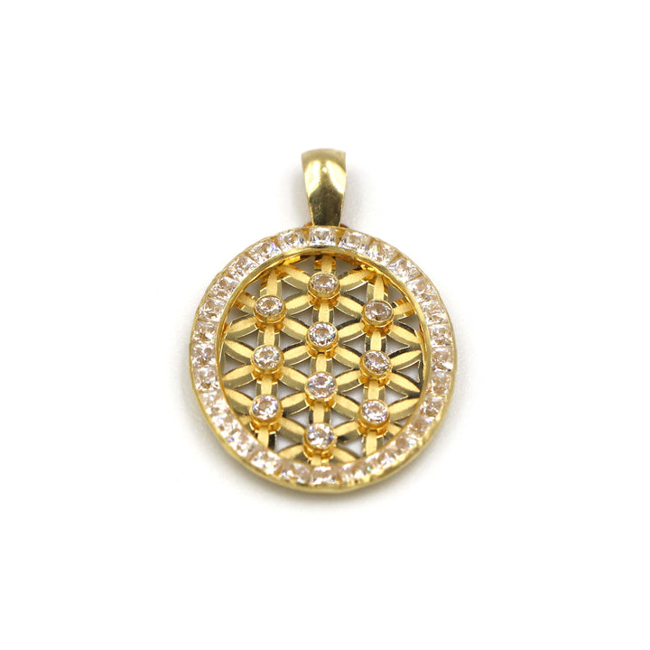 18K Gold Pendant Without Making Charge AFP03800