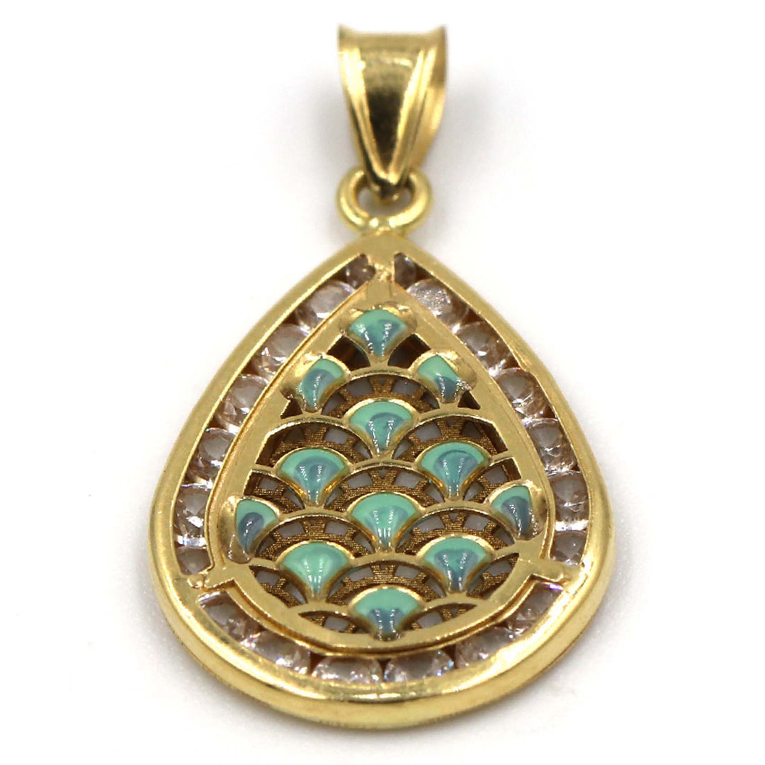 18K Gold Pendant AFP03830