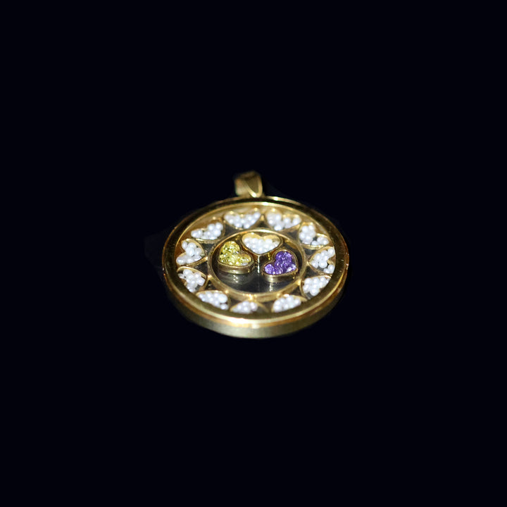 18K Gold Pendant No Making Charges AFP04470