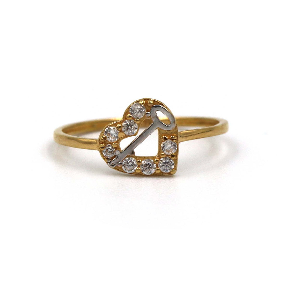 21K Gold Kid's Ring AFR00504