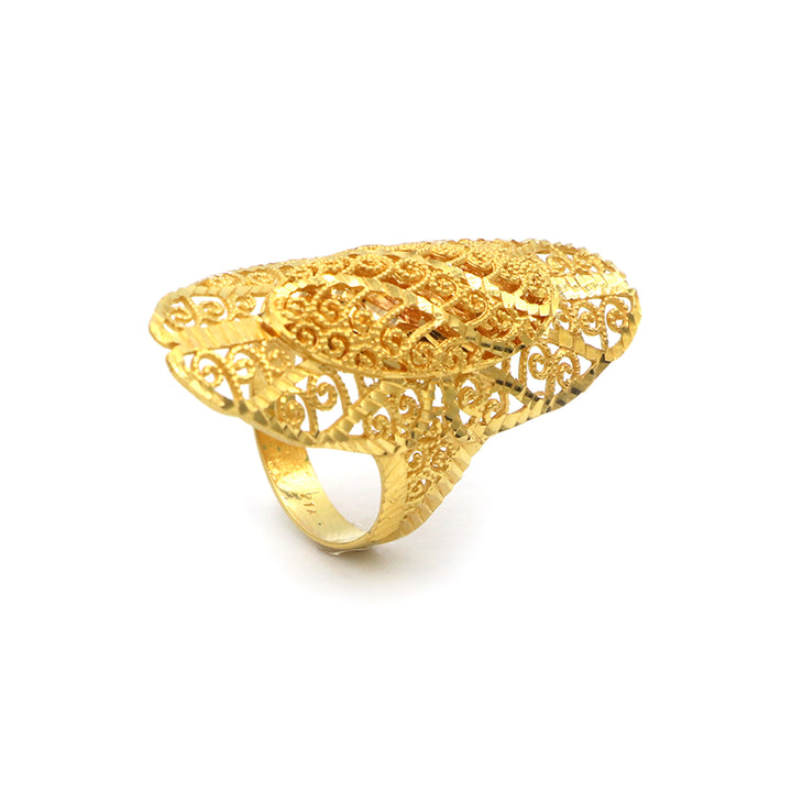 21K Gold Ring AFR01035