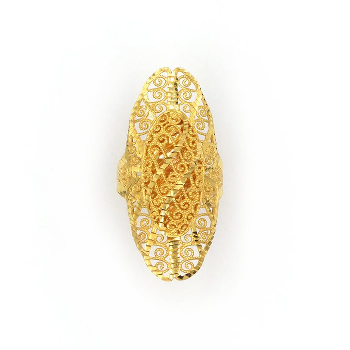 21K Gold Ring AFR01035