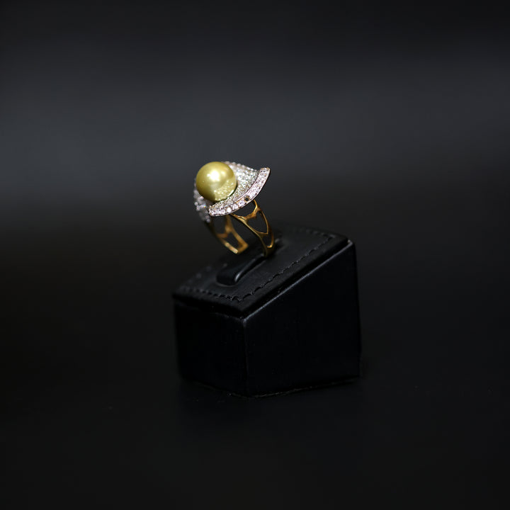 18K Gold Ring No Making Charges AFR02573