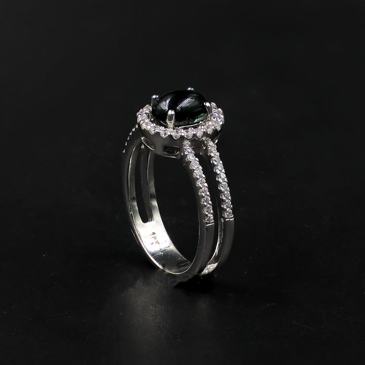 18K White Gold Ring No Making Charges AFR05861