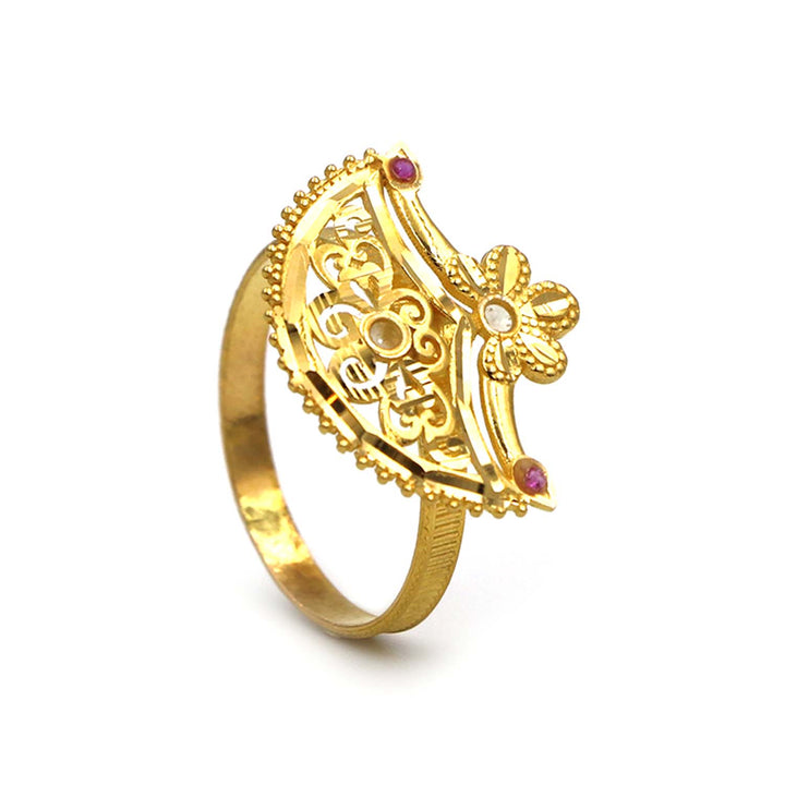 21K Gold Ring AFR07258