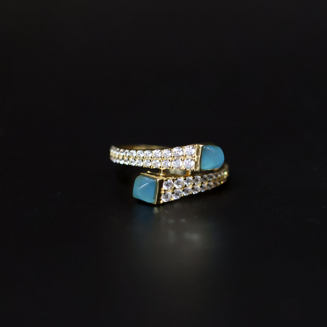 18K Gold Ring No Making Charges AFR08133