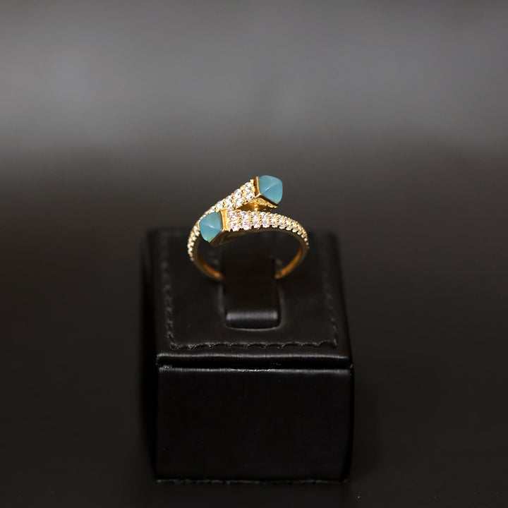 18K Gold Ring No Making Charges AFR08133