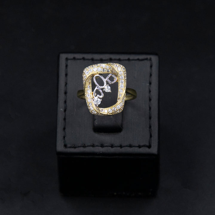 18K Gold Ring Zero Making Charges AFZM00452