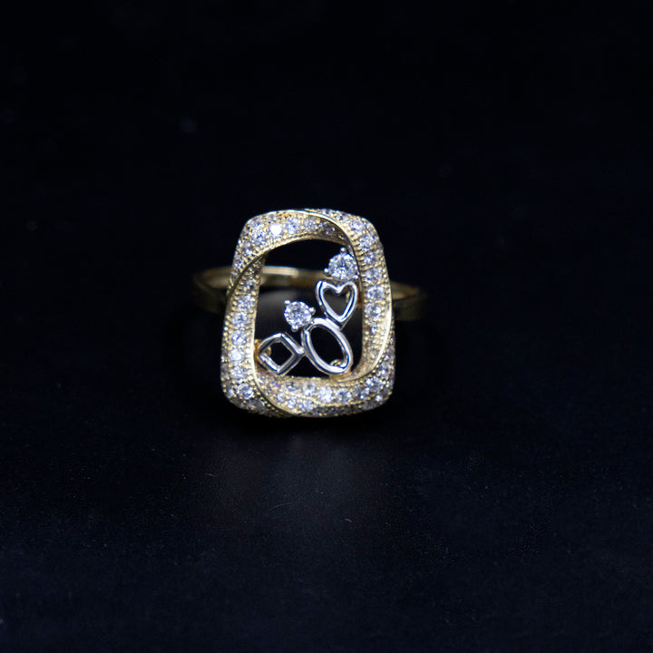 18K Gold Ring Zero Making Charges AFZM00452