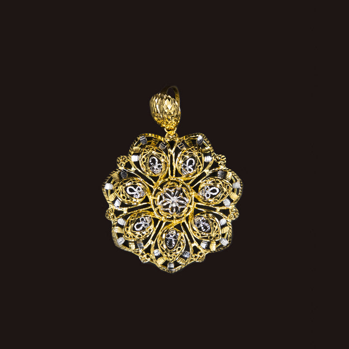 22K Gold Pendant Zero Making Charges AFZM00455