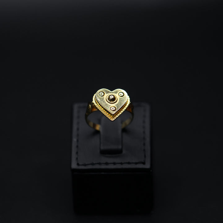 21K Gold Ring Without Making Charges Limited Time Offer AFZM00371