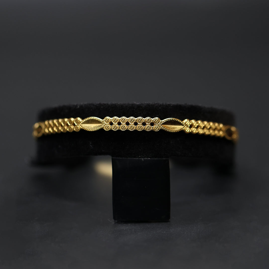 21K Gold Bangle Without Making Charges Limited Time Offer AFZM00372