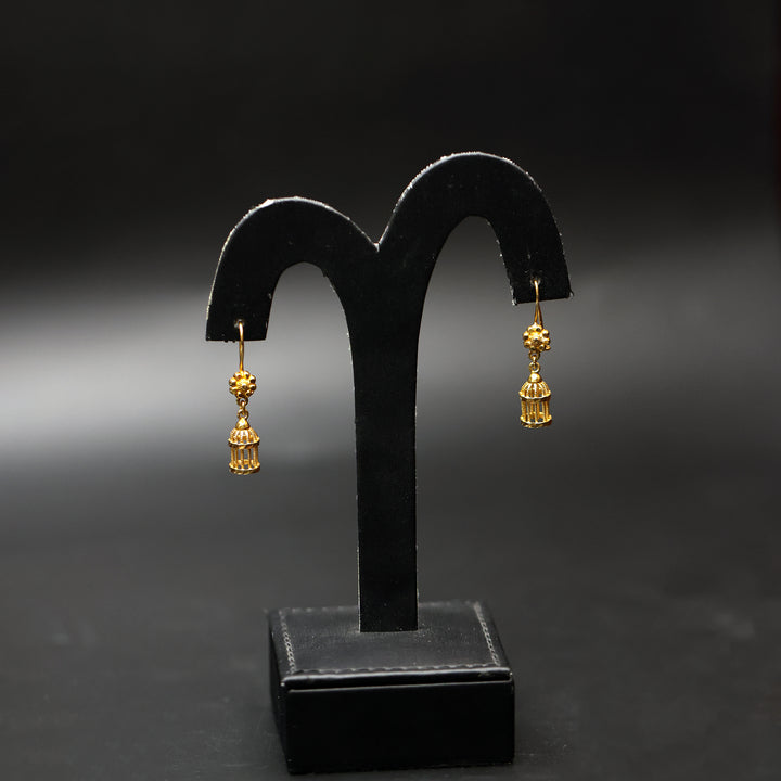 21K Gold Earrings Without Making Charges Limited Time Offer AFZM00375