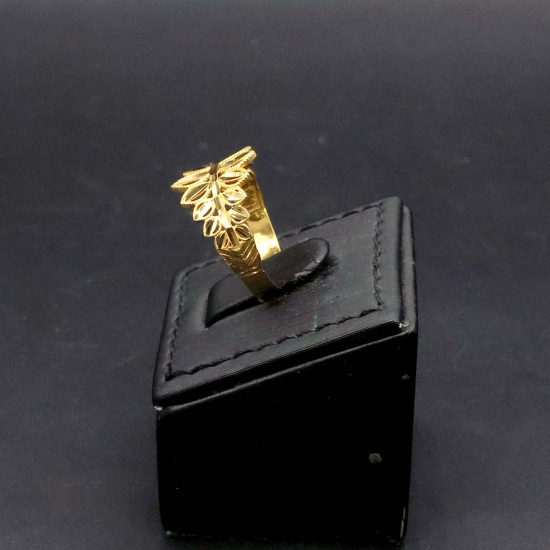 21K Gold Ring Zero Making Charges AFZM00392