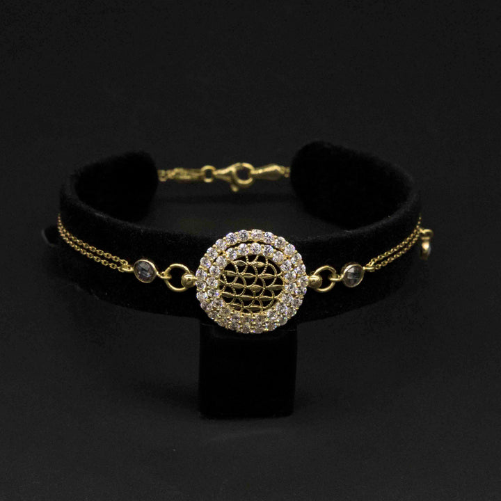 18K Gold Bracelet Zero Making Charges AFZM00424