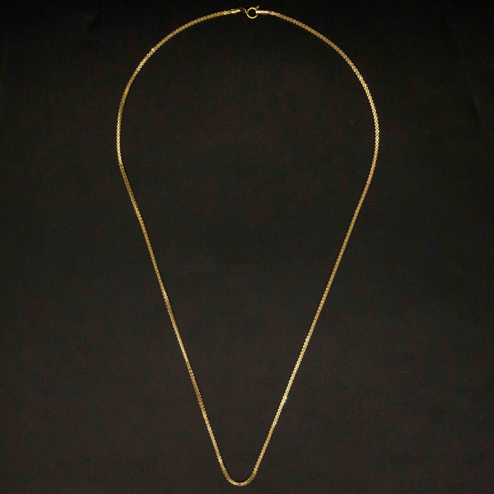 18K Gold Chain Zero Making Charges AFZM00428