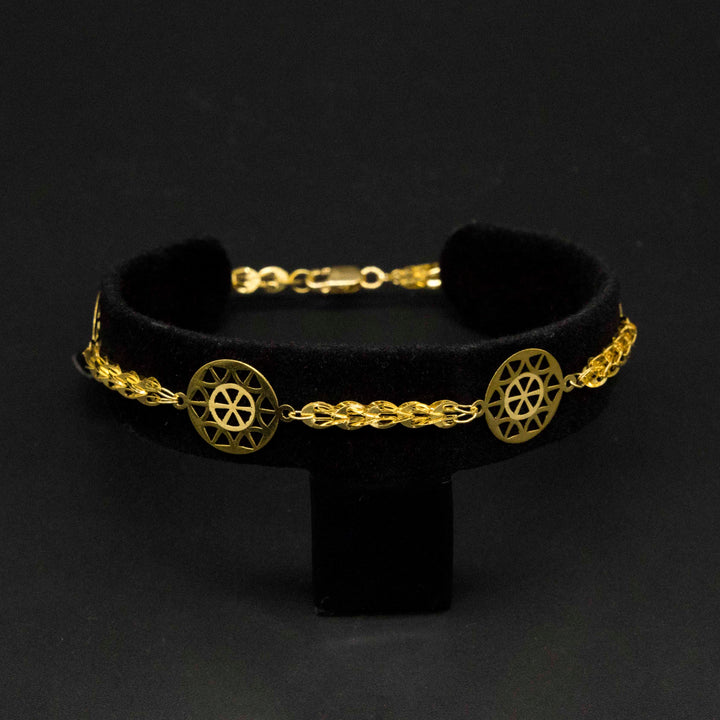 21K Gold Bracelet Zero Making Charges AFZM00429