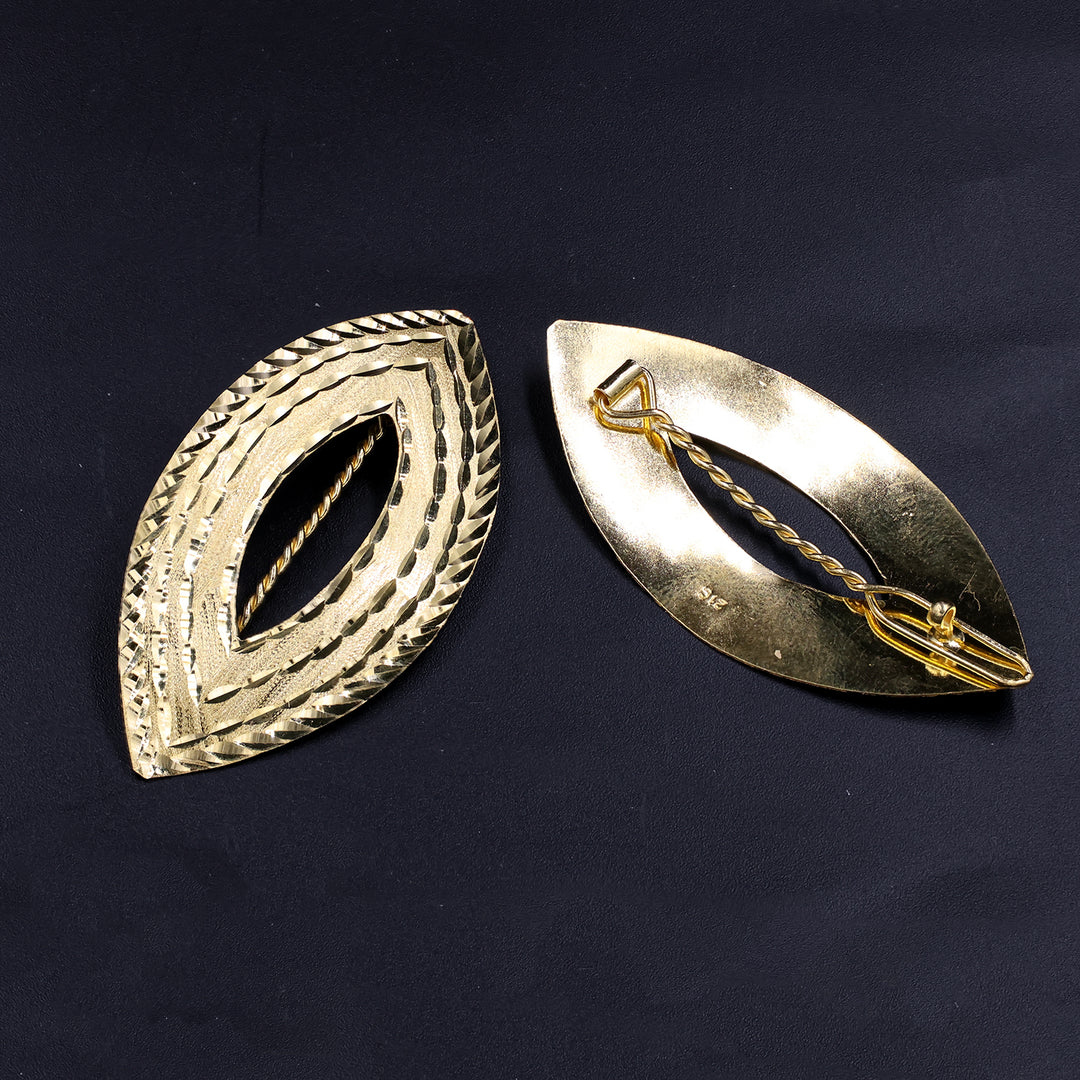 21K Gold Pair Broaches Zero Making Charges AFZM00465