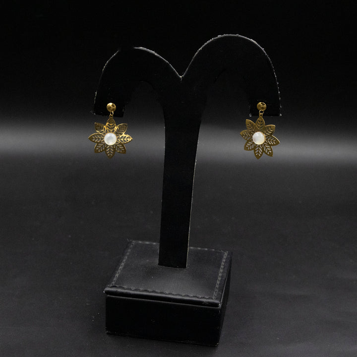 18K Gold Earrings Zero Making Charges AFZM00466