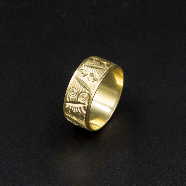 18K Gold Ring Zero Making Charges AFZM00442