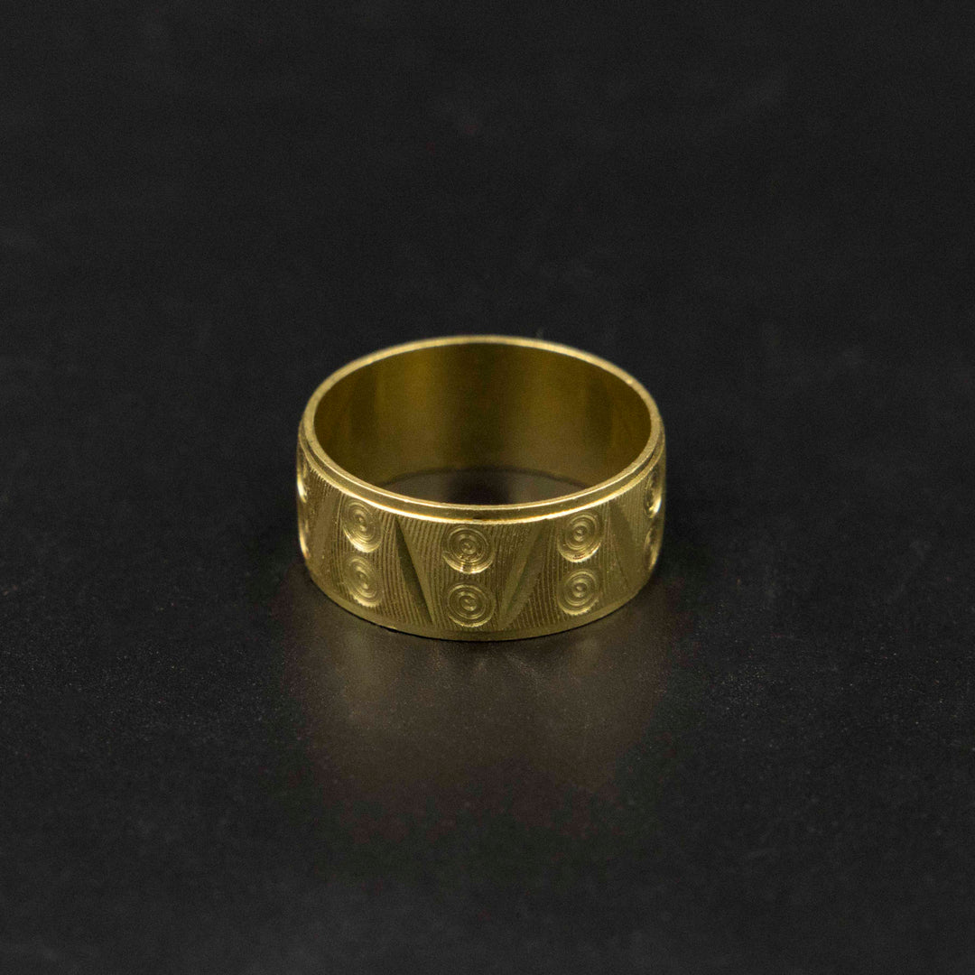 18K Gold Ring Zero Making Charges AFZM00442