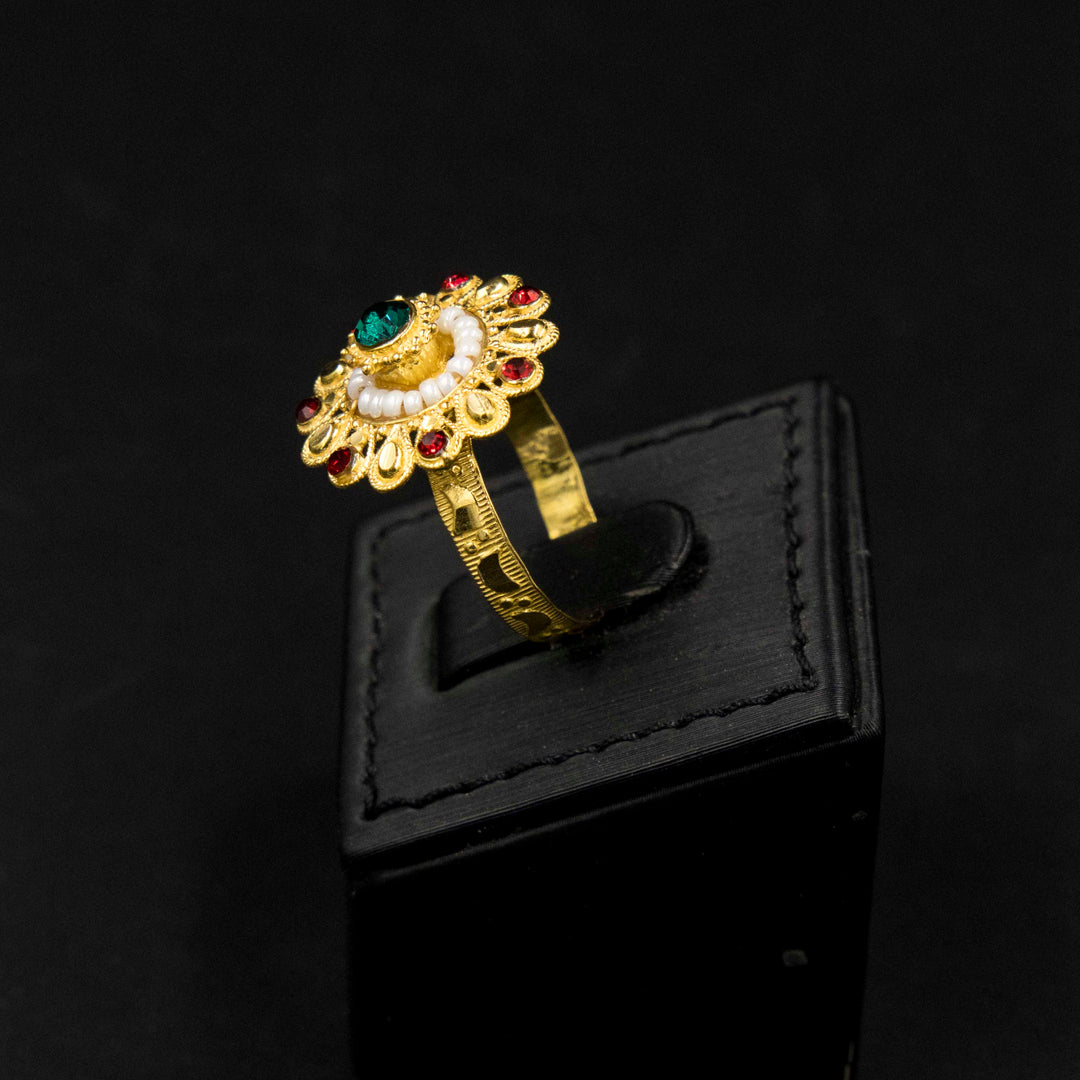 21K Gold Ring Zero Making Charges AFZM00443