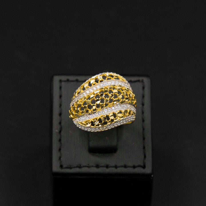 22K Gold Ring Zero Making Charges AFZM00444